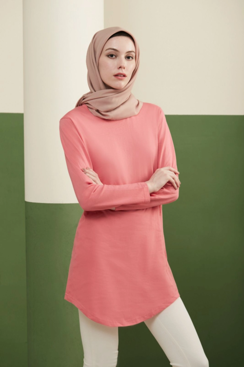 lefonse mc01 premium cotton curved hem muslimah wear lefonse mc01 premium cotton curved hem muslimah wear