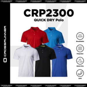 crossrunner quick dryoxley polo t shirt unisex crp2300