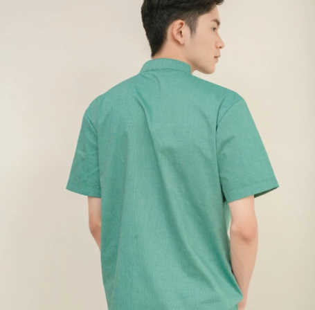 north harbour cotton polyester mandarin collar shirt nhb3400 north harbour cotton polyester mandarin collar shirt nhb3400