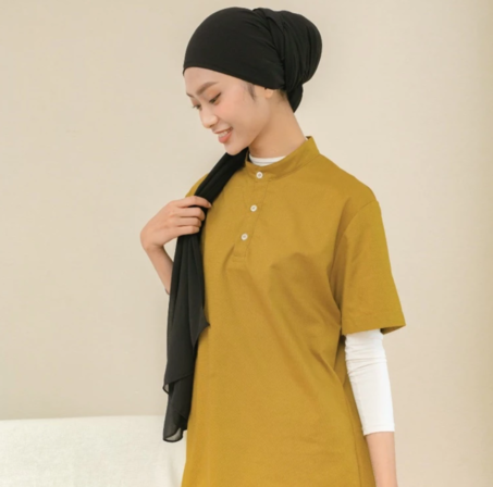 north harbour cotton polyester mandarin collar shirt nhb3400 north harbour cotton polyester mandarin collar shirt nhb3400