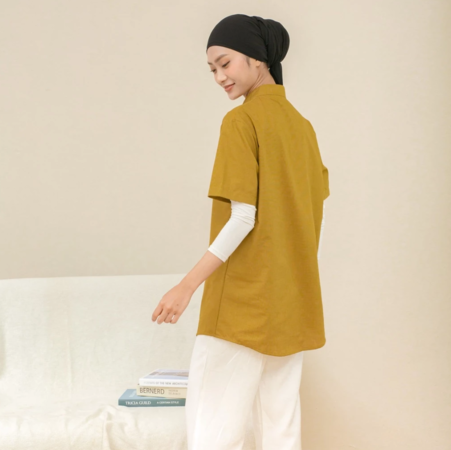 north harbour cotton polyester mandarin collar shirt nhb3400 north harbour cotton polyester mandarin collar shirt nhb3400