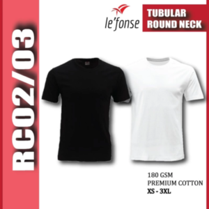 lefonse unisex 100% premium cotton t shirt rc02 rc03
