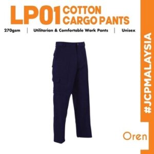 oren sport lp01 unisex cargo pants seluar kerja worker long pant