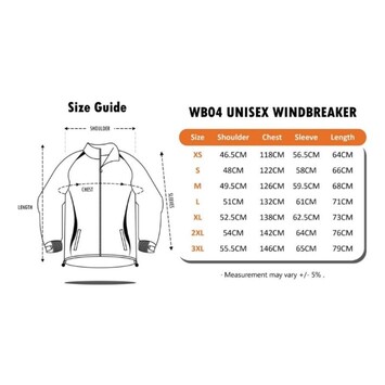 oren sport wb04 full zip windbreaker polyester jacket unisex adult 110gsm windproof high density work jacket oren sport wb04 full zip windbreaker polyester jacket unisex adult 110gsm windproof high density work jacket
