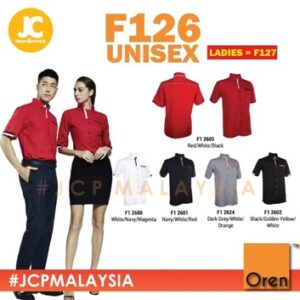 oren sport f126 unisex f1 corporate uniform