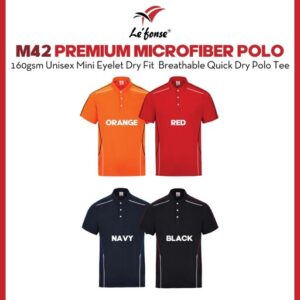 lefonse premium dri fit microfiber polo m4200