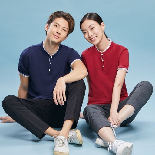lefonse unisex adult 210gsm thick quality breathable honeycomb polo split bottom tee l1500 lefonse unisex adult 210gsm thick quality breathable honeycomb polo split bottom tee l1500