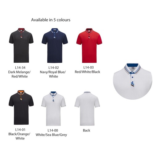 lefonse unisex adult 210gsm thick quality breathable honeycomb polo split bottom tee l1400 lefonse unisex adult 210gsm thick quality breathable honeycomb polo split bottom tee l1400